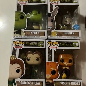 Shrek Funko pop set